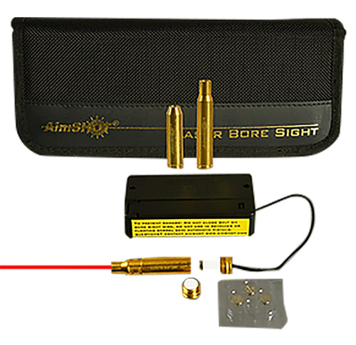 AimShot MBSKIT1 Modular Rifle Boresighter Kit BS223 with AR243 and AR3006 Arbors Brass