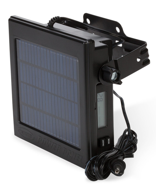Moultrie MCA13302 Solar Power Panel for Game Cameras 2007 and Newer Black