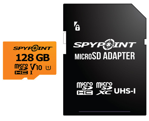 Spypoint 128GB Micro SD Memory Card for Trail Cameras