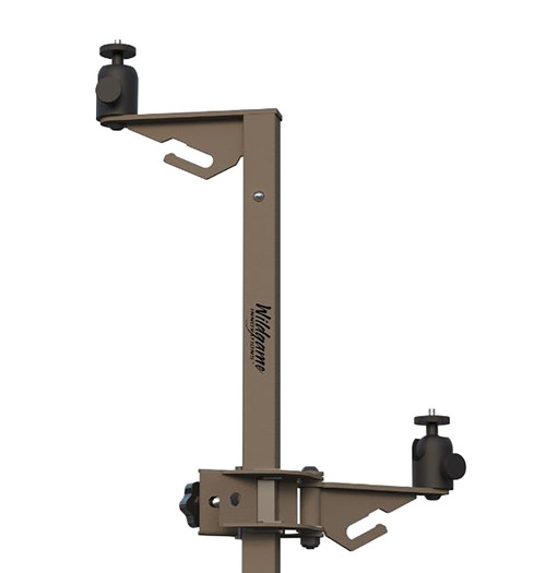 Wildgame Innovations WGICSMP Steel Tripod Mount Post 29-49" Tan for Trail Cameras