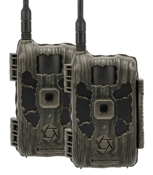 Stealth Cam STC-DCPTRX-2PK Deceptor Max No-Glo Cellular Trail Camera 40MP 2-Pack