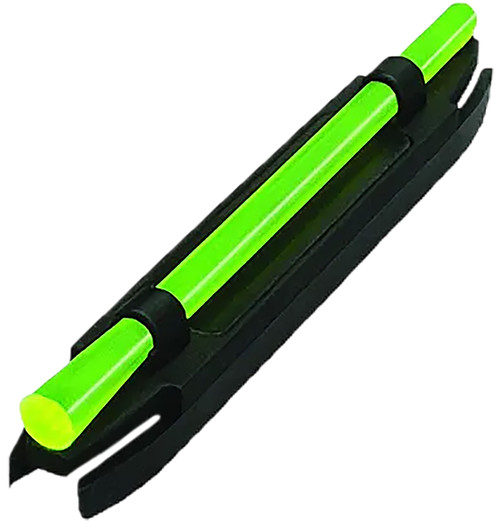 HiViz S200-R S-Series Magnetic Shotgun Sight Ultra Narrow Interchangeable Green/Red LitePipes