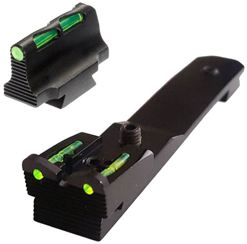 HiViz HHVS570 LiteWave Front Rear Sight Set Green Red White for Henry H009CC H010 AW WL H012CR M MR