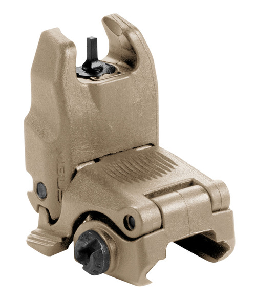 Magpul MAG247-FDE MBUS Folding Front Backup Sight Flat Dark Earth AR-15/M16
