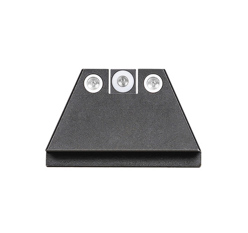 Night Fision GLK004003WGW Suppressor Height Tritium Night Sights for Glock - White Outline Front & Rear - Glock 17/19/22