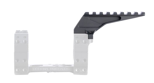 Seekins Precision 0010650162-F X-Cap Diving Board Top Picatinny Rail Black for 8X Cap