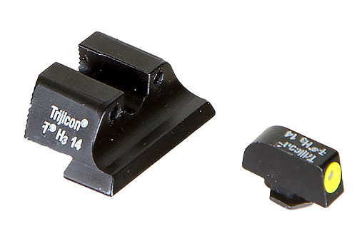 Trijicon 600545 HD Night Sights Green Tritium Yellow Outline Front & Black Outline Rear for Glock 20/21 Large Frame