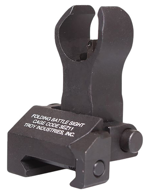 Troy Industries SSIGFBSFHBT02 Tritium Front Folding BattleSight HK Style Black Hardcoat Anodized