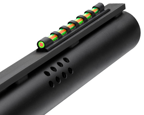TruGlo TG90D Glo-Dot Universal Dual Color Vent Rib Shotgun Front Bead Sight Green Red Black