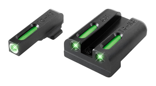 TruGlo TG13SG1A TFX Tritium Fiber Optic Front and Rear Iron Sight Set