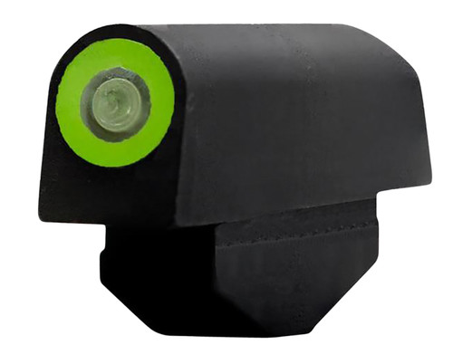 XS Sights RV0003N4G Standard Dot Tritium Revolver Front Sight for Smith & Wesson - Green Tritium Green Outline