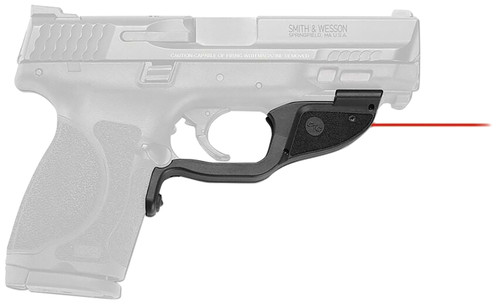Crimson Trace 0174401 Laserguard Red Laser for S&W M&P M2.0 Black Polymer