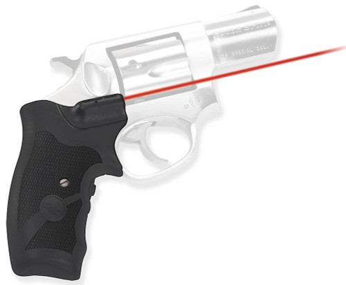 Crimson Trace LG-303 Lasergrips for Ruger SP101 Revolver, Red Laser 633nM 5mW, Black Polymer