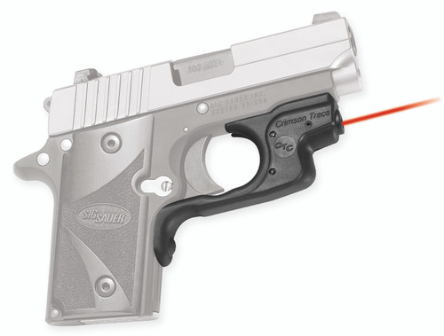 Crimson Trace 0170701 Laserguard Red Laser for Sig Sauer P238/P938, Black Polymer
