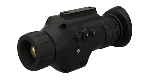 ATN ODIN LT 640 Thermal Monocular 1-4x19mm Multi Reticle 640x480 Handheld or Mountable Black
