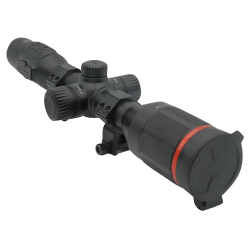 X-Vision 203202 TS300 Thermal Rifle Scope with Rings Black 2-16x35mm Multi Reticle/Color 1024x768 OLED 640x480 Sensor 3100 yd Detection