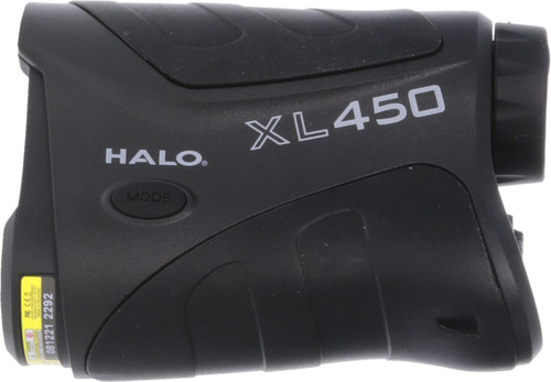 Halo Optics HALHALRF0096 XL 450 Laser Rangefinder Black 6x 450 yd Max Scan Mode AI Angle Technology