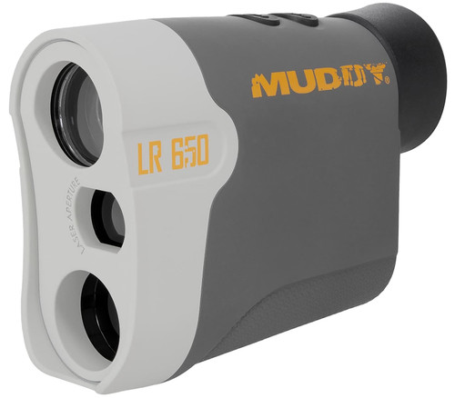 Muddy LR650 Laser Rangefinder 7x Black Rubber Armor 650 yd Max Distance