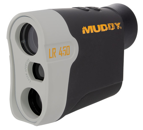Muddy LR450 Laser Rangefinder 7x Black Rubber Armor 450 yd Max Distance