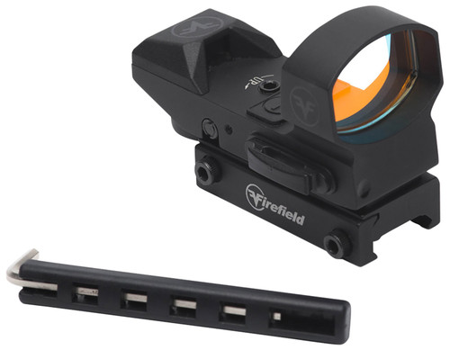 Firefield FF26022 Impact Reflex Sight Matte Black 1x 33x23mm 3 MOA 5 MOA Multi Reticle