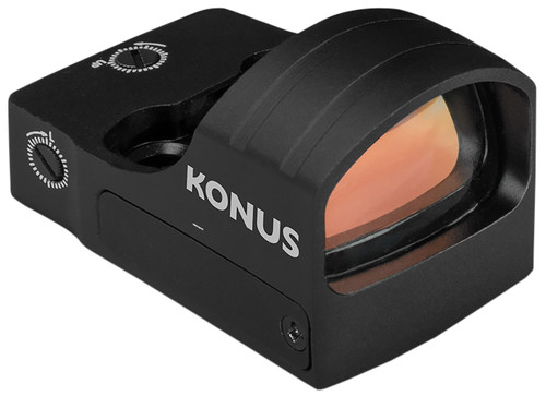 Konus 7205 Fission 3.0 Matte Black 1x 4 MOA Red Dot Sight
