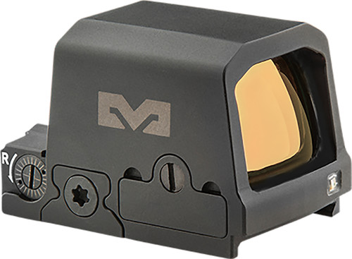 Meprolight MPO PRO-S Black 1x 3 MOA Red Dot/33 MOA Bullseye/Ring Multi-Reticle Optic