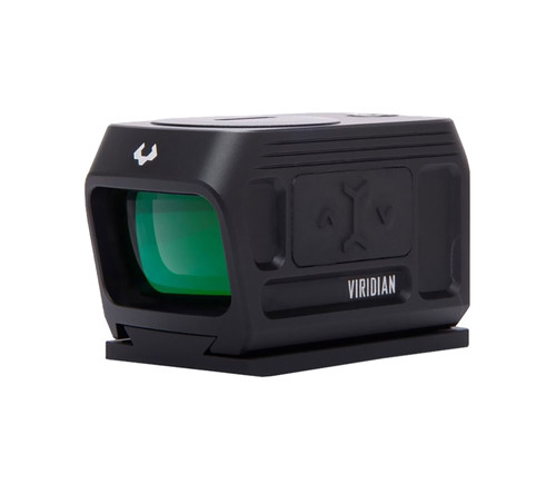 Viridian RFX45 Black 1x 24x15.5mm 5 MOA Green Dot Closed Emitter Sight ACRO/Glock MOS