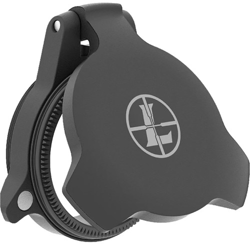 Leupold 114756 Alumina Flip-Open Scope Cover Matte Black Aluminum 24mm Objective