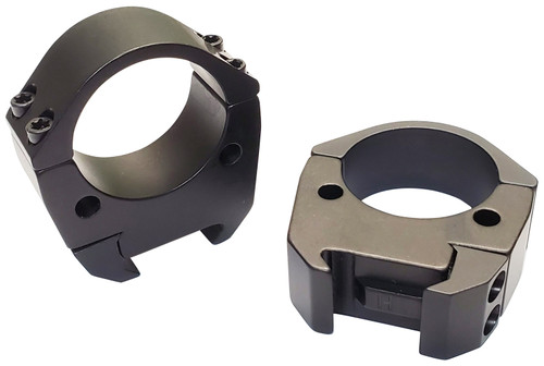 Talley TMS35M Modern Sporting 35mm Medium Scope Rings Black Anodized Picatinny Rail 0 MOA