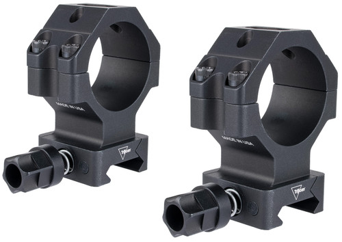 Trijicon AC22075 Q-LOC 35mm Extra High Matte Black Scope Rings Picatinny