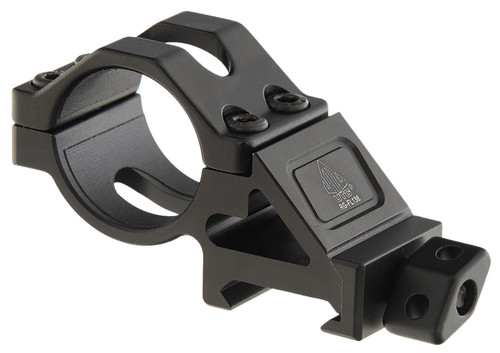 UTG RGFL138 Tactical Angled Offset Flashlight Ring Mount Picatinny Black
