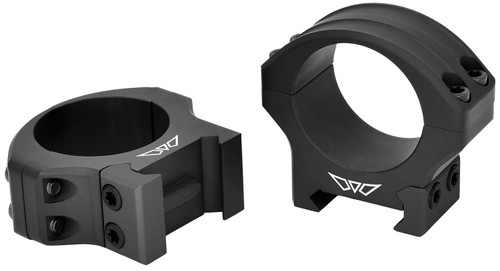 Warne 8513M HyperLite Scope Rings Matte Black 30mm Low MagnaFusion Alloy Picatinny