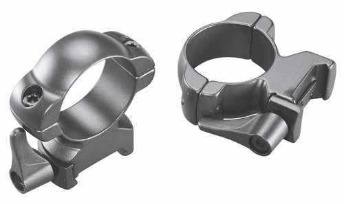 Weaver Lever Lok Quick Detach Scope Rings Matte Black 30mm High