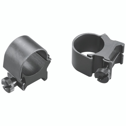Weaver 49042 Detachable Top Mount Scope Rings Matte Black 1" High