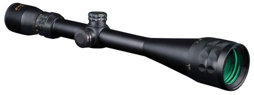 Konus 7259 KonusPro Varmint 6-24x44mm Matte Black 1" Tube Engraved Mil-Dot AO Reticle Scope