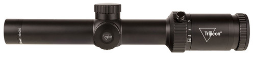 Trijicon 2900019 Credo HX Satin Black Riflescope 1-6x24mm 30mm Tube Illuminated Red BDC Hunter Holds .308 Reticle