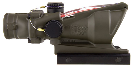 Trijicon ACOG 100309 4x32mm Fixed Riflescope OD Green Illuminated Red Chevron .223/5.56 BDC Reticle