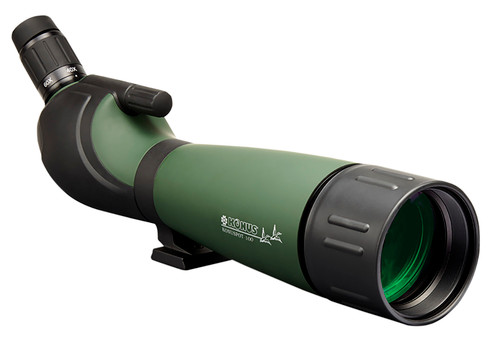 Konus 7127 Konuspot 100 Angled Body 20-60x 100mm Green Rubber Armor Spotting Scope
