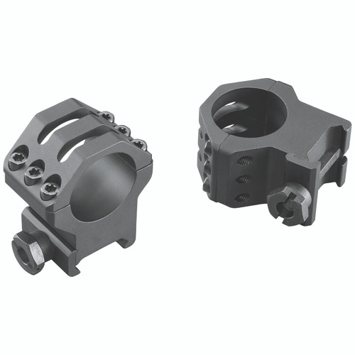 Weaver 99690 Six-Hole Picatinny Scope Rings Matte Black 1 Inch Extra High