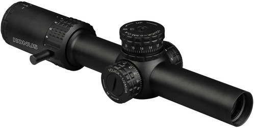 Konus 7193 Sultan 1-10x24mm 30mm Tube Illuminated Engraved Ballistic Circle Reticle Riflescope