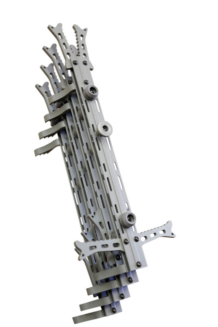 Hawk HWKACS4PK Helium Climbing Sticks Gray Aluminum 20" 4-Pack