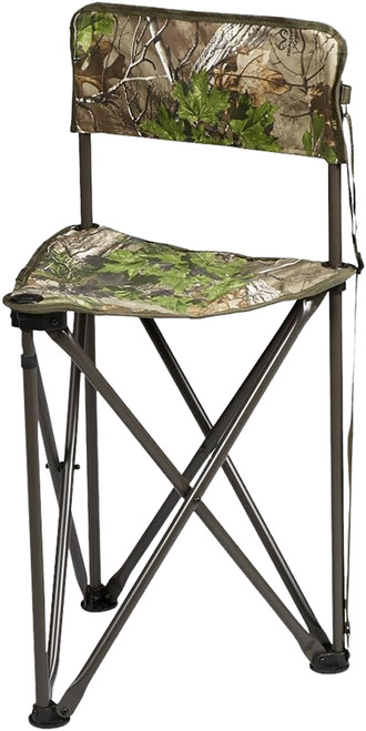 Hunters Specialties HS1001531 Tripod CamoChair Folding Mossy Oak Bottomland