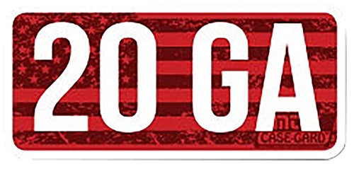 MTM Case-Gard CL20GA 20 Gauge Ammo Caliber Labels for Ammo Cans
