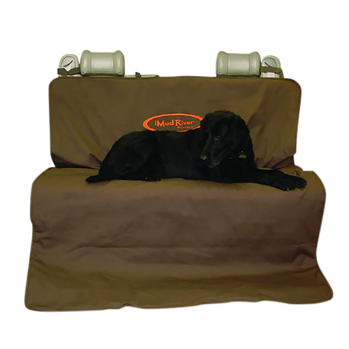 Mud River MR7771 Two Barrel Reversible Seat Cover Brown Nylon/Canvas