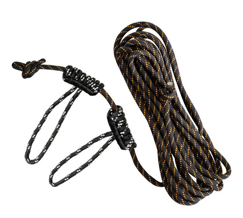 Muddy MUDMSA500 Safe-Line 30ft Black/Orange Braided Nylon Safety Line