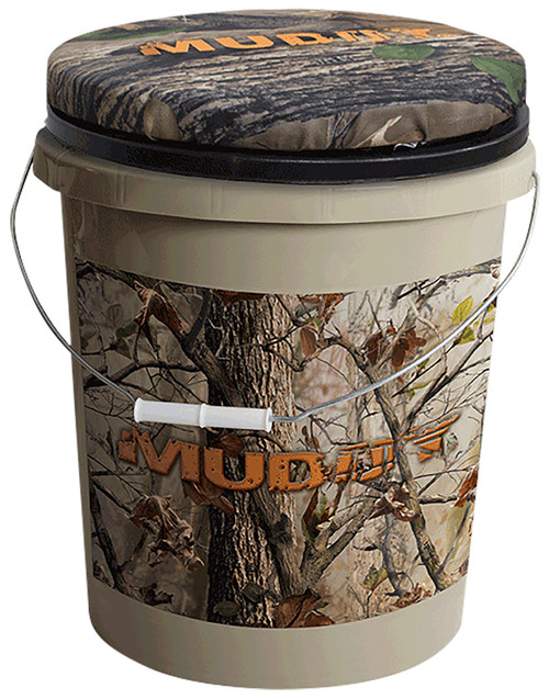 Muddy MUDGS1204 Bucket Seat Spin-Top for 5-Gallon Buckets Camo