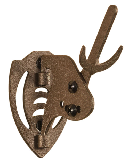 Skullhooker Mini Hooker Small/Mid-Size Game European Trophy Mount Robust Brown Steel