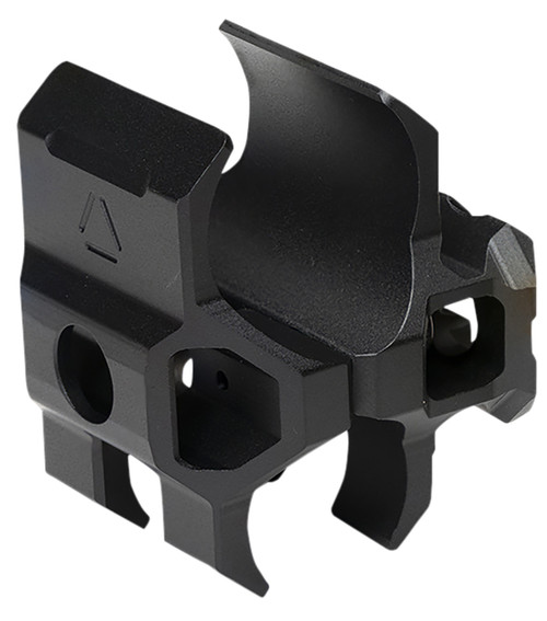 Strike Industries Shotgun Barrel Clamp for 12 Gauge with Picatinny Rail and QD Socket, Black Anodized
