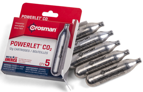 Crosman 231B Powerlet CO2 Cartridges 12 Gram 5 Pack