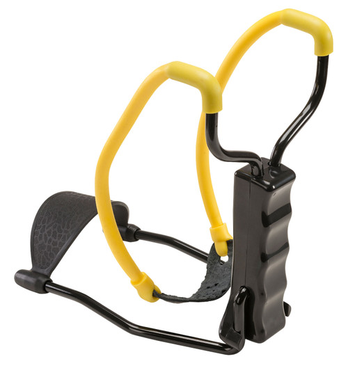 Umarex 2219000 NXG ST11 Compact Folding Slingshot Yellow Powerband Black Molded Handle